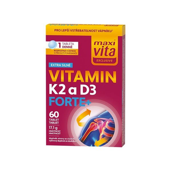 Maxi Vita Exclusive Vitamin K2 + D3 forte+