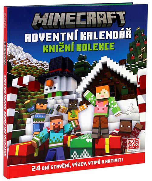 Minecraft - Adventní kalendář - Kolektiv - 31x36 cm