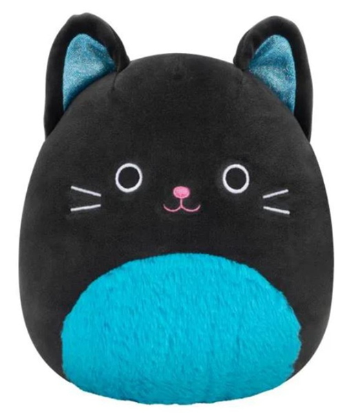 Squishmallows Černá kočka Eponine - 20 cm