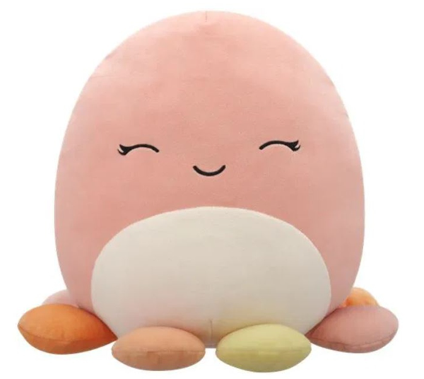 Squishmallows Chobotnice se zavřenýma očima Melina - 30 cm