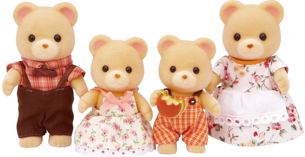 Sylvanian family Rodina medvídci